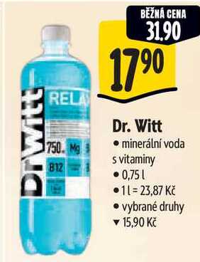 Dr. Witt, 0,75 l