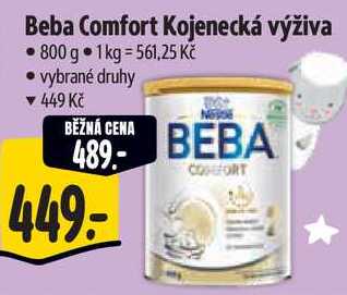 Beba Comfort Kojenecká výživa, 800 g