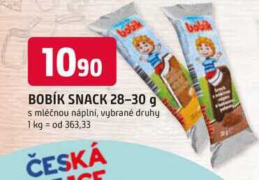BOBÍK SNACK 28-30 g 
