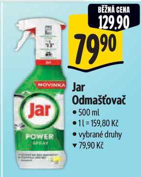 Jar Odmašťovač, 500 ml 