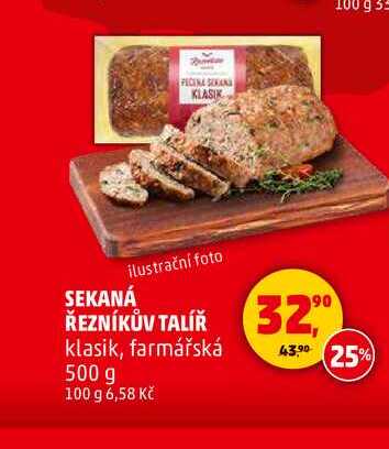 SEKANÁ ŘEZNÍKŮV TALÍŘ, 500 g 