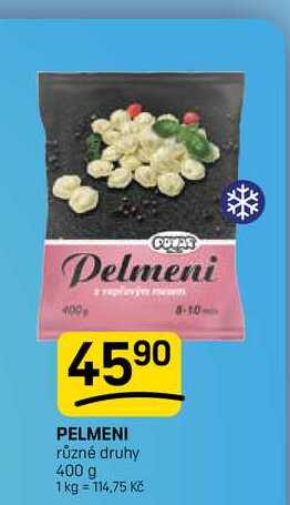 PELMENI různé druhy 400 g