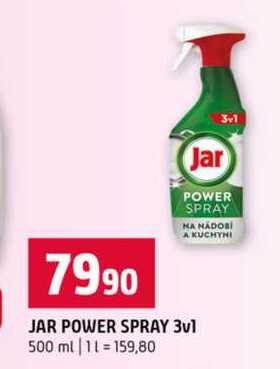JAR POWER SPRAY 3v1 500 ml 