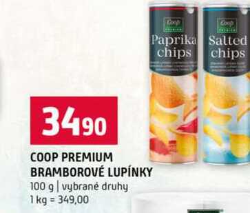 COOP PREMIUM BRAMBOROVÉ LUPÍNKY 100 g vybrané druhy
