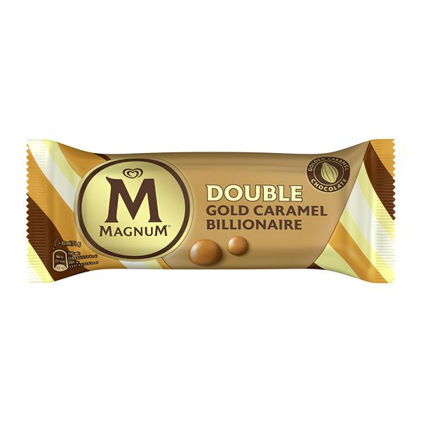 Magnum Double Caramel Gold Billionaire