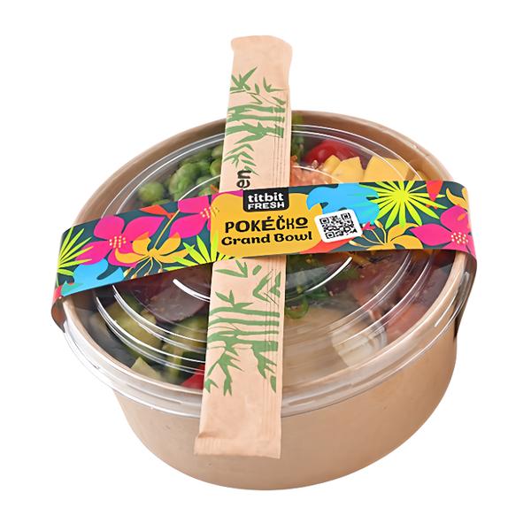 Titbit Poké Grande uzený losos s rýží