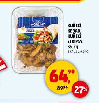 KUŘECÍ KEBAB, 350 g