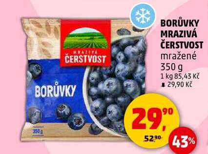 BORŮVKY MRAZIVÁ ČERSTVOST, 350 g
