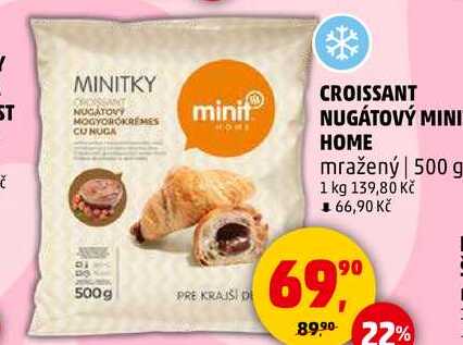 CROISSANT NUGÁTOVÝ MINI HOME, 500 g 