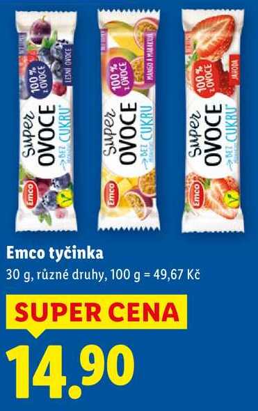 Emco tyčinka, 30 g