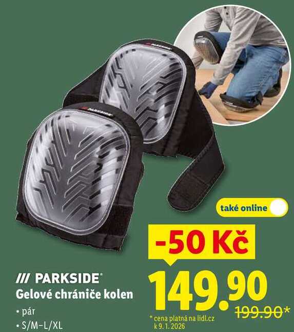 Gelové chrániče kolen