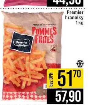 Premier hranolky 1kg 