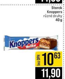 Storck Knoppers různé druhy 40 g 