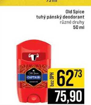 Old Spice tuhý pánský deodorant různé druhy 50 ml