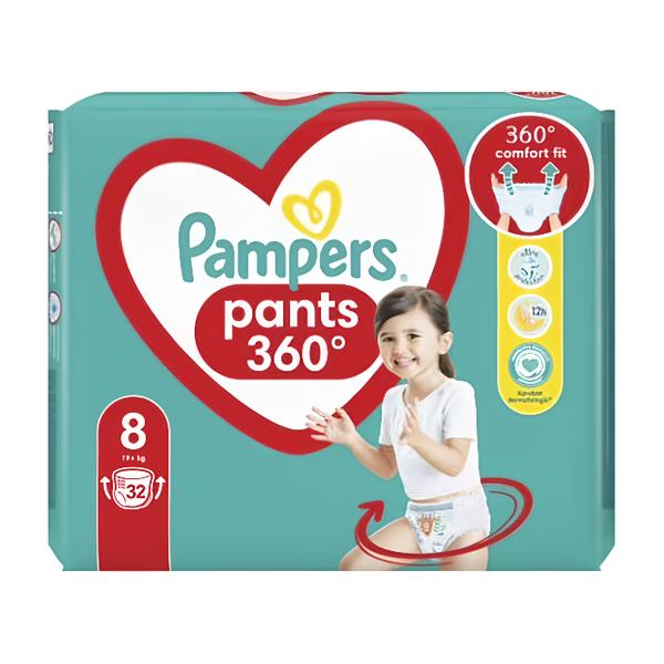Pampers Pants Plenkové kalhotky vel. 8 (19+ kg)
