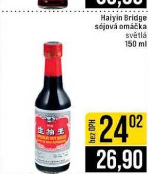 Haiyin Bridge sójová omáčka světlá 150 ml 