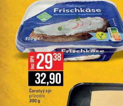 Čerstvý sýr přírodní 300 g