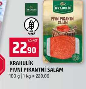 KRAHULIK PIVNÍ PIKANTNÍ SALAM 100 g
