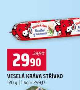 VESELÁ KRÁVA STŘÍVKO 120 g