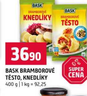 BASK BRAMBOROVÉ TĚSTO, KNEDLÍKY 400 g