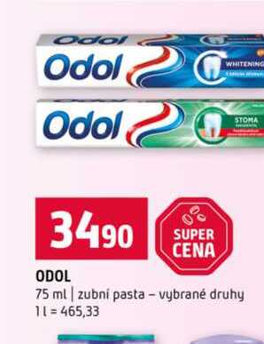Odol 75 ml zubní pasta vybrané druhy