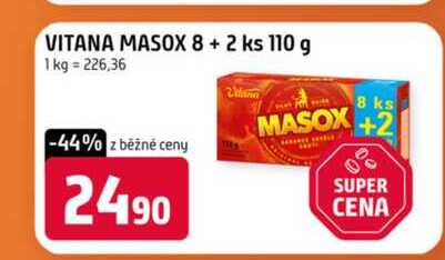 VITANA MASOX 8 + 2 ks 110 g 