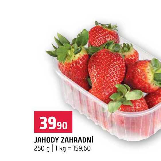 JAHODY ZAHRADNÍ 250 g 