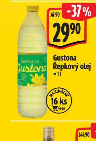  Gustona Řepkový olej  1 l