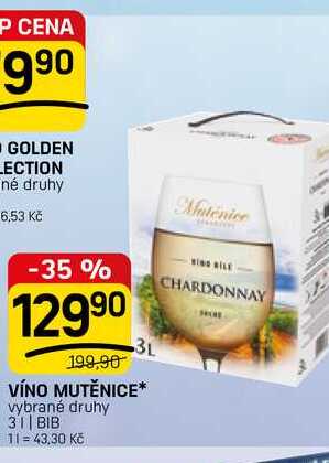 MUTĚNICE vybrané druhy 31 BIB 