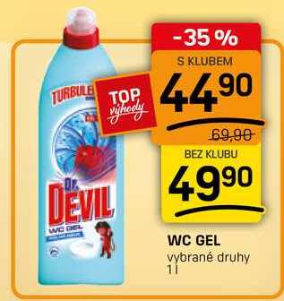 WC GEL vybrané druhy 11