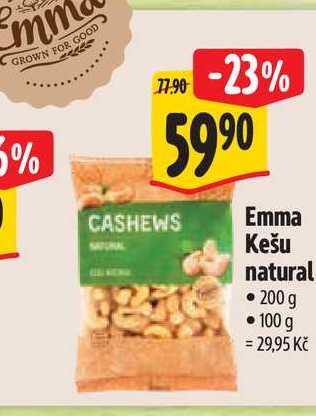  Emma Kešu natural  200 g  