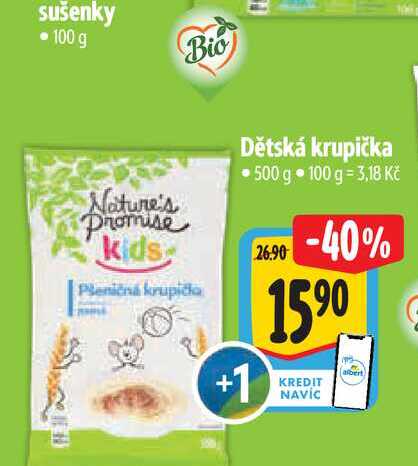 Dětská krupička 500 g