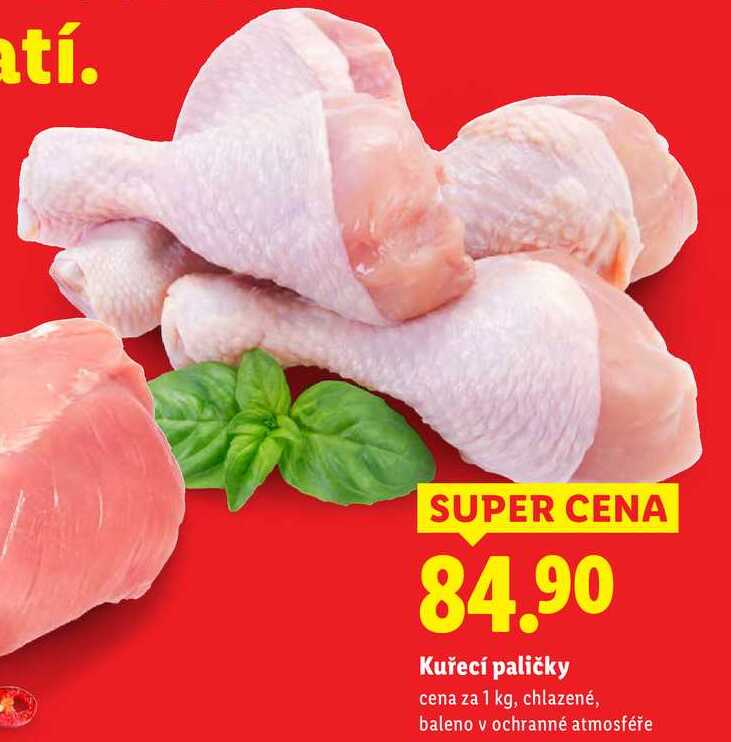 Kuřecí paličky, cena za 1 kg