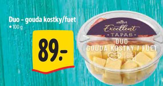Duo - gouda kostky/fuet 100 g