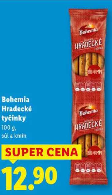 Bohemia Hradecké tyčinky, 100 g
