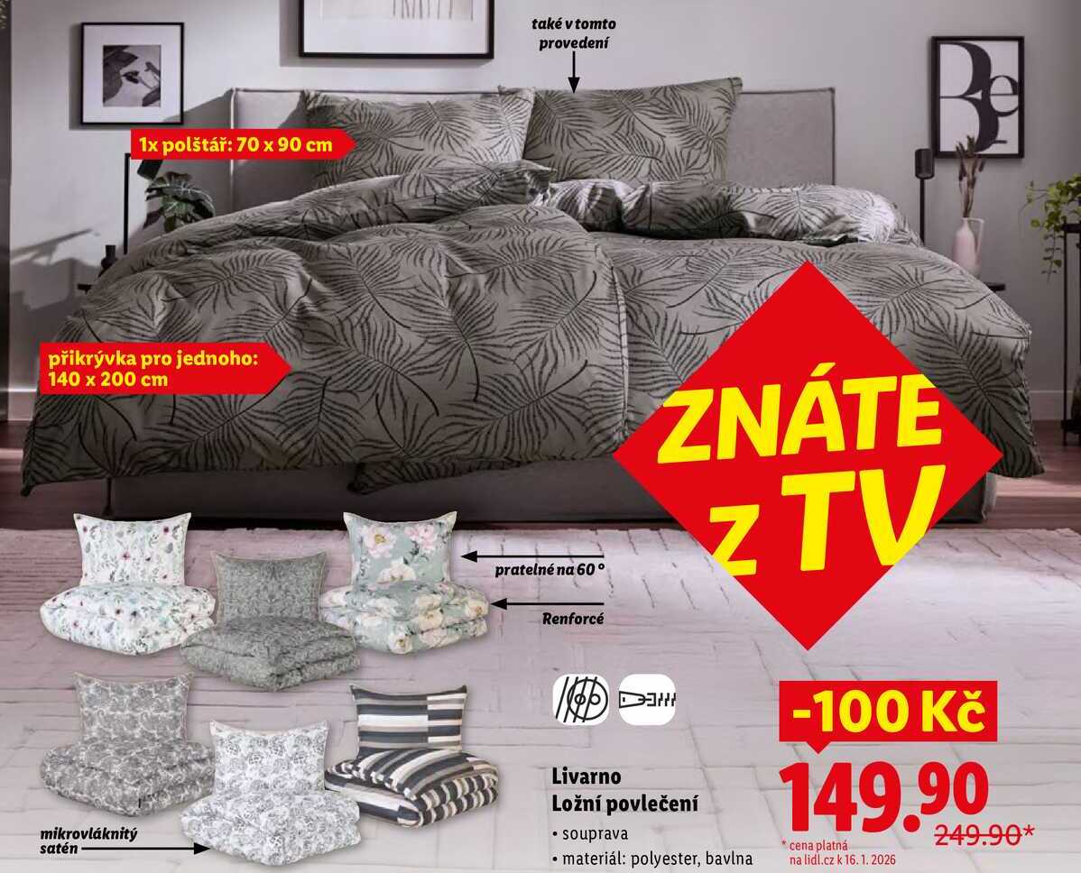 Livarno Ložní povlečení 