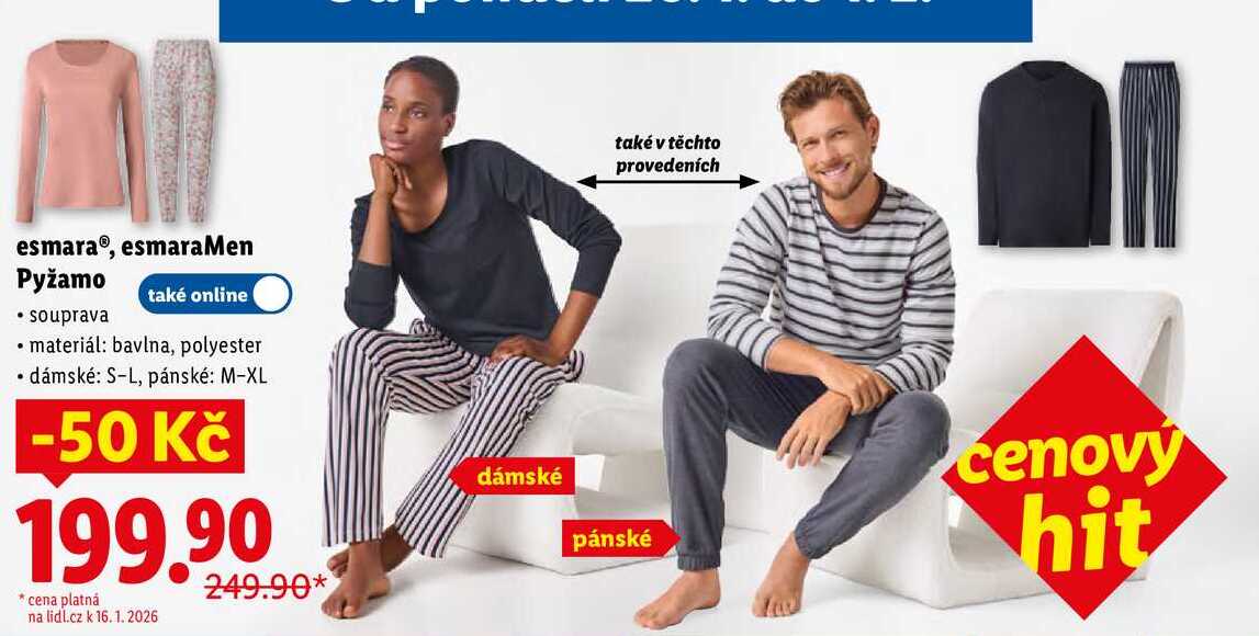 esmara esmaraMen Pyžamo