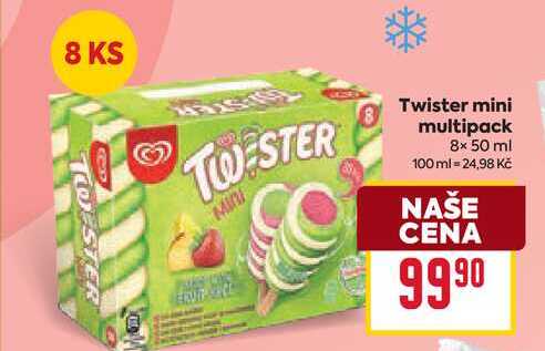Twister mini multipack 8x 50 ml