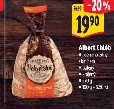 Albert Chléb, 570 g