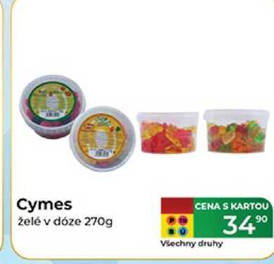 Cymes želé v dóze 270g