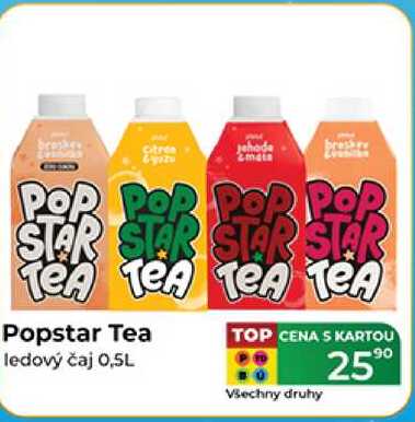 Popstar Tea ledový čaj 0,5L 