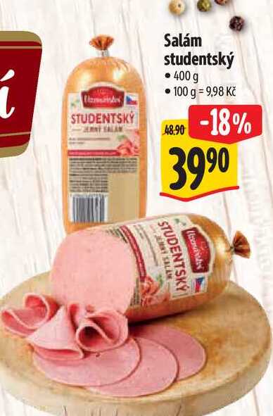 Salám studentský, 400 g 