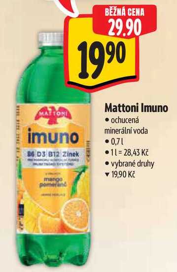 Mattoni Imuno, 0,7 l