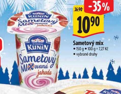 Sametový MIX, 150 g