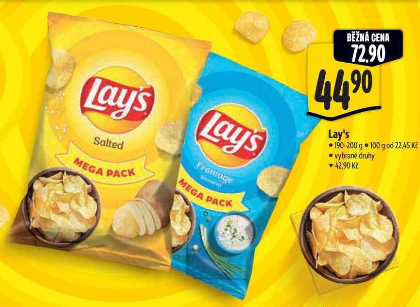 Lay's, 190-200 g