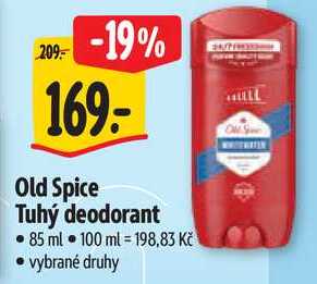 Old Spice Tuhý deodorant, 85 ml