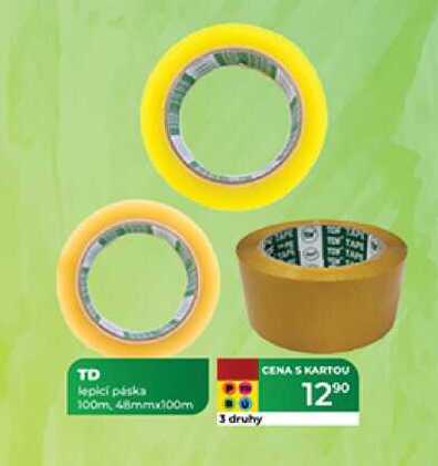 TD lepicí páska 100m, 48mmx100m