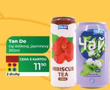 Tan Do čaj ibiškový, jasmínový 330ml  