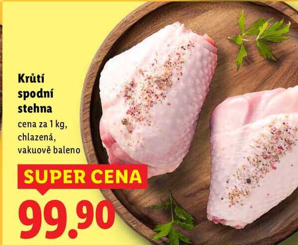 Krůtí spodní stehna, cena za 1 kg