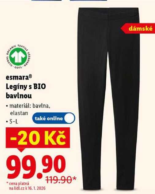 esmara Legíny s BIO bavlnou